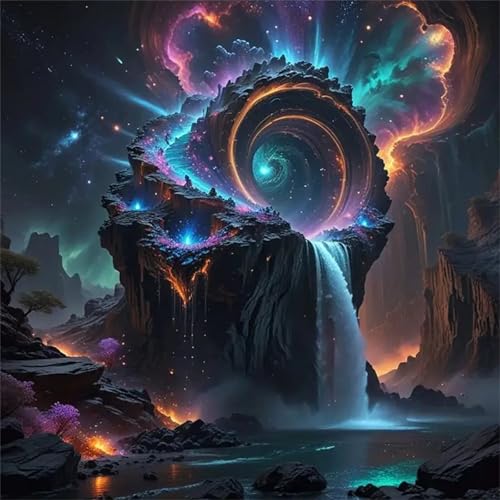 Puzzle für Erwachsene 500 Teile Aurora-Klippe, DIY Kreative Unterhaltung, Spaß, Klassisches Puzzles für Erwachsene Lernspiel Spielzeug Geschenk Jigsaw Puzzle 500 Teile von Muaor