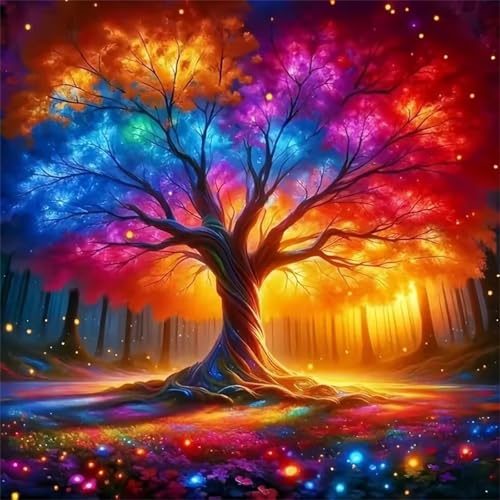 Puzzle für Erwachsene 500 Teile Bunter Glühwürmchen-Baum, DIY Kreative Unterhaltung, Spaß, Klassisches Puzzles für Erwachsene Lernspiel Spielzeug Geschenk Jigsaw Puzzle 500 Teile Puzzle für Erwachsene 500 Teile Bunter Glühwürmchen-Baum, DIY Kreative Unterhaltung, Spaß, Klassisches Puzzles für Erwachsene Lernspiel Spielzeug Geschenk Jigsaw Puzzle 500 Teile von Muaor