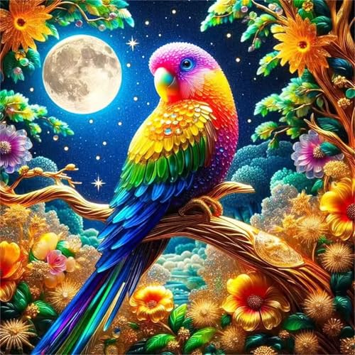 Puzzle für Erwachsene 500 Teile Mond Bunter Papagei, DIY Kreative Unterhaltung, Spaß, Klassisches Puzzles für Erwachsene Lernspiel Spielzeug Geschenk Jigsaw Puzzle 500 Teile Puzzle für Erwachsene 500 Teile Mond Bunter Papagei, DIY Kreative Unterhaltung, Spaß, Klassisches Puzzles für Erwachsene Lernspiel Spielzeug Geschenk Jigsaw Puzzle 500 Teile von Muaor