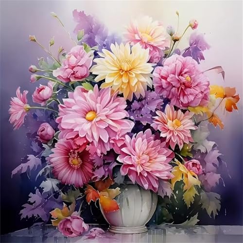Puzzle für Erwachsene 500 Teile Schöner Blumenstrauß, DIY Kreative Unterhaltung, Spaß, Klassisches Puzzles für Erwachsene Lernspiel Spielzeug Geschenk Jigsaw Puzzle 500 Teile von Muaor