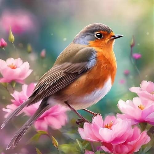 Puzzle für Erwachsene 500 Teile Spatz Rosa Blume, DIY Kreative Unterhaltung, Spaß, Klassisches Puzzles für Erwachsene Lernspiel Spielzeug Geschenk Jigsaw Puzzle 500 Teile Puzzle für Erwachsene 500 Teile Spatz Rosa Blume, DIY Kreative Unterhaltung, Spaß, Klassisches Puzzles für Erwachsene Lernspiel Spielzeug Geschenk Jigsaw Puzzle 500 Teile von Muaor