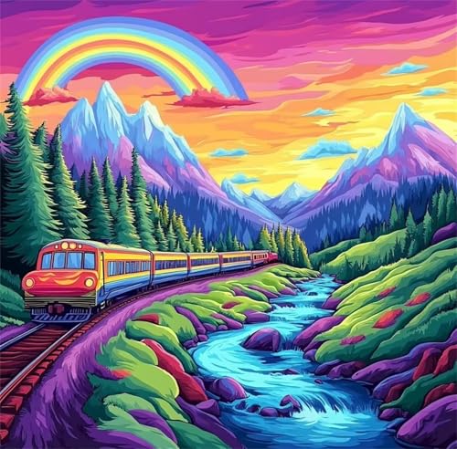 Puzzle für Erwachsene 500 Teile Woods Stream Zug, DIY Kreative Unterhaltung, Spaß, Klassisches Puzzles für Erwachsene Lernspiel Spielzeug Geschenk Jigsaw Puzzle 500 Teile Puzzle für Erwachsene 500 Teile Woods Stream Zug, DIY Kreative Unterhaltung, Spaß, Klassisches Puzzles für Erwachsene Lernspiel Spielzeug Geschenk Jigsaw Puzzle 500 Teile von Muaor
