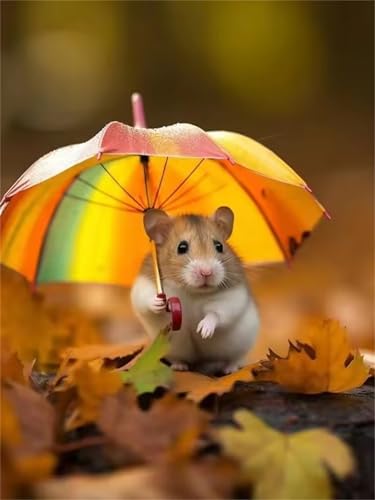 Puzzle für Erwachsene 60 Teile, DIY Kreative Unterhaltung Puzzles, schöne Geschenkidee Jigsaw Puzzle mit Fallender Blatthamster-Motiv Puzzle für Erwachsene 60 Teile, DIY Kreative Unterhaltung Puzzles, schöne Geschenkidee Jigsaw Puzzle mit Fallender Blatthamster-Motiv von Muaor