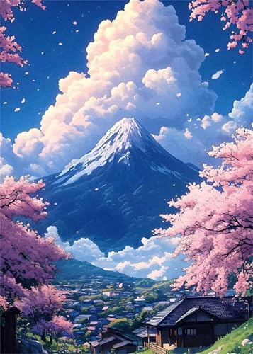 Puzzle für Erwachsene 60 Teile, DIY Kreative Unterhaltung Puzzles, schöne Geschenkidee Jigsaw Puzzle mit Pilzwolkenberg-Motiv Puzzle für Erwachsene 60 Teile, DIY Kreative Unterhaltung Puzzles, schöne Geschenkidee Jigsaw Puzzle mit Pilzwolkenberg-Motiv von Muaor
