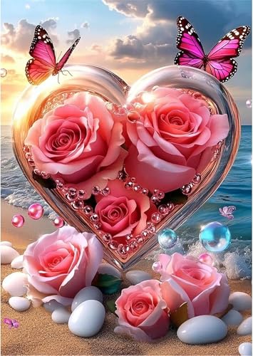 Puzzle für Erwachsene 60 Teile, DIY Kreative Unterhaltung Puzzles, schöne Geschenkidee Jigsaw Puzzle mit Strandrose-Landschaft-Motiv Puzzle für Erwachsene 60 Teile, DIY Kreative Unterhaltung Puzzles, schöne Geschenkidee Jigsaw Puzzle mit Strandrose-Landschaft-Motiv von Muaor
