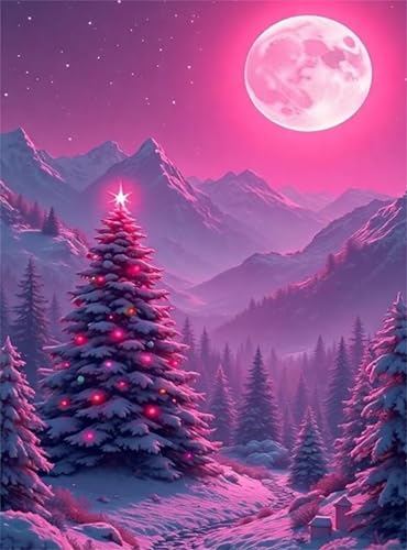 Puzzle für Erwachsene 60 Teile, DIY Kreative Unterhaltung Puzzles, schöne Geschenkidee Jigsaw Puzzle mit Zirbe Winter-Motiv von Muaor
