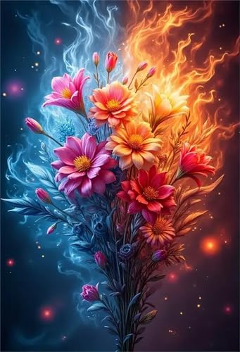 Puzzle für Erwachsene 700 Teile, DIY Kreative Unterhaltung Puzzles, schöne Geschenkidee Jigsaw Puzzle mit Eisblumenstrauß-Motiv Puzzle für Erwachsene 700 Teile, DIY Kreative Unterhaltung Puzzles, schöne Geschenkidee Jigsaw Puzzle mit Eisblumenstrauß-Motiv von Muaor