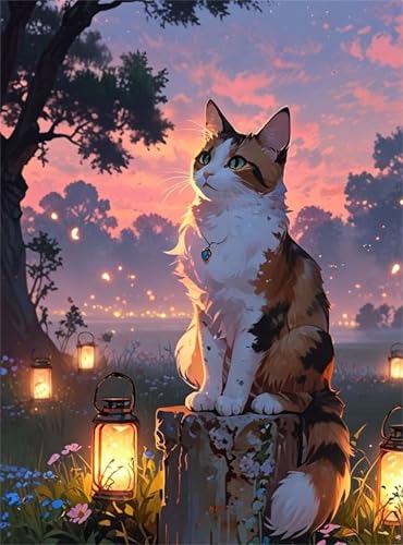 Puzzle für Erwachsene 90 Teile, DIY Kreative Unterhaltung Puzzles, schöne Geschenkidee Jigsaw Puzzle mit Baumstumpf Katze-Motiv Puzzle für Erwachsene 90 Teile, DIY Kreative Unterhaltung Puzzles, schöne Geschenkidee Jigsaw Puzzle mit Baumstumpf Katze-Motiv von Muaor