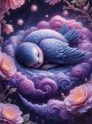 Puzzle für Erwachsene 90 Teile, DIY Kreative Unterhaltung Puzzles, schöne Geschenkidee Jigsaw Puzzle mit Lila Vogelnest-Motiv Puzzle für Erwachsene 90 Teile, DIY Kreative Unterhaltung Puzzles, schöne Geschenkidee Jigsaw Puzzle mit Lila Vogelnest-Motiv von Muaor