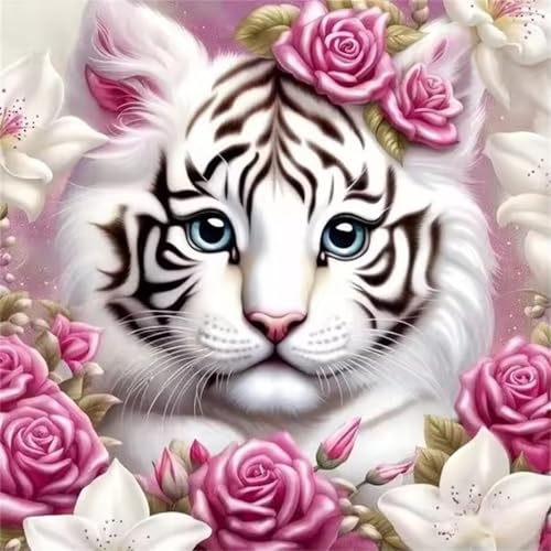Rose Tier Puzzle 90 Teile, Impossible Puzzles Erwachsene 90 Teile, Lernspiel Herausforderung Spielzeug, Farbenfrohes Legespiel für Home Dekoration von Muaor