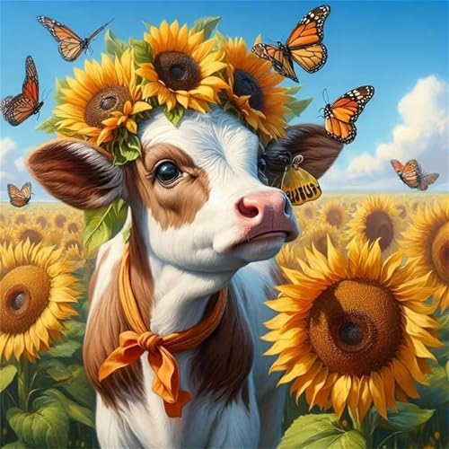 Schmetterling Blume Kuh Puzzle 300 Teile, Impossible Puzzles Erwachsene 300 Teile, Lernspiel Herausforderung Spielzeug, Farbenfrohes Legespiel für Home Dekoration Schmetterling Blume Kuh Puzzle 300 Teile, Impossible Puzzles Erwachsene 300 Teile, Lernspiel Herausforderung Spielzeug, Farbenfrohes Legespiel für Home Dekoration von Muaor