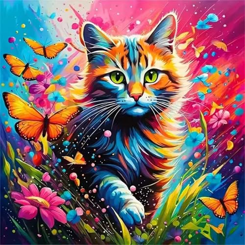 Schmetterling Katzengras Puzzle 300 Teile, Impossible Puzzles Erwachsene 300 Teile, Lernspiel Herausforderung Spielzeug, Farbenfrohes Legespiel für Home Dekoration Schmetterling Katzengras Puzzle 300 Teile, Impossible Puzzles Erwachsene 300 Teile, Lernspiel Herausforderung Spielzeug, Farbenfrohes Legespiel für Home Dekoration von Muaor