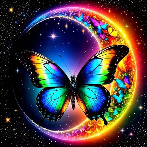 Schmetterling Mond Puzzle 300 Teile, Impossible Puzzles Erwachsene 300 Teile, Lernspiel Herausforderung Spielzeug, Farbenfrohes Legespiel für Home Dekoration Schmetterling Mond Puzzle 300 Teile, Impossible Puzzles Erwachsene 300 Teile, Lernspiel Herausforderung Spielzeug, Farbenfrohes Legespiel für Home Dekoration von Muaor