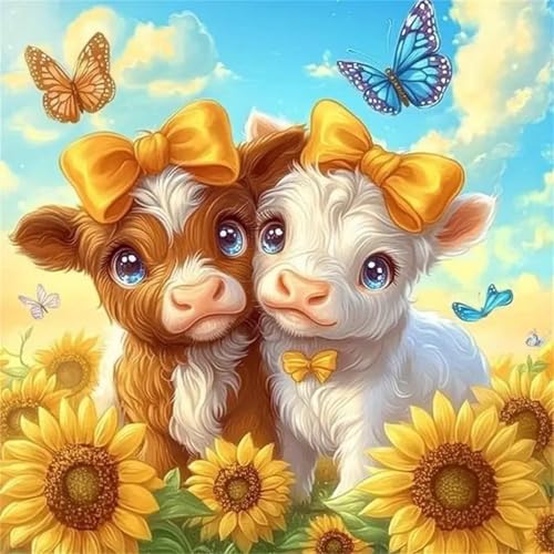 Schmetterling Sonnenblume Kuh Puzzle 90 Teile, Impossible Puzzles Erwachsene 90 Teile, Lernspiel Herausforderung Spielzeug, Farbenfrohes Legespiel für Home Dekoration Schmetterling Sonnenblume Kuh Puzzle 90 Teile, Impossible Puzzles Erwachsene 90 Teile, Lernspiel Herausforderung Spielzeug, Farbenfrohes Legespiel für Home Dekoration von Muaor