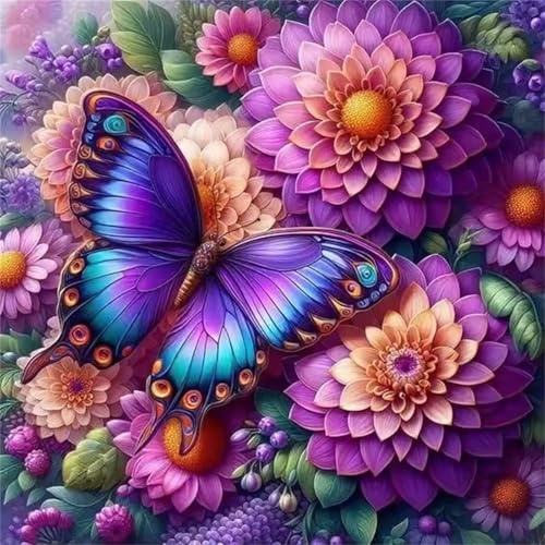 Schmetterlings-Blumen Puzzle 300 Teile, Impossible Puzzles Erwachsene 300 Teile, Lernspiel Herausforderung Spielzeug, Farbenfrohes Legespiel für Home Dekoration Schmetterlings-Blumen Puzzle 300 Teile, Impossible Puzzles Erwachsene 300 Teile, Lernspiel Herausforderung Spielzeug, Farbenfrohes Legespiel für Home Dekoration von Muaor