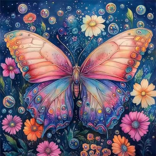 Schmetterlingsblume Puzzle 500 Teile Erwachsene,Puzzles für Erwachsene,Lernspiel Herausfordernde Familie Spiele Aktivität Geschenke für Frauen,Geschenke für Männer Schmetterlingsblume Puzzle 500 Teile Erwachsene,Puzzles für Erwachsene,Lernspiel Herausfordernde Familie Spiele Aktivität Geschenke für Frauen,Geschenke für Männer von Muaor