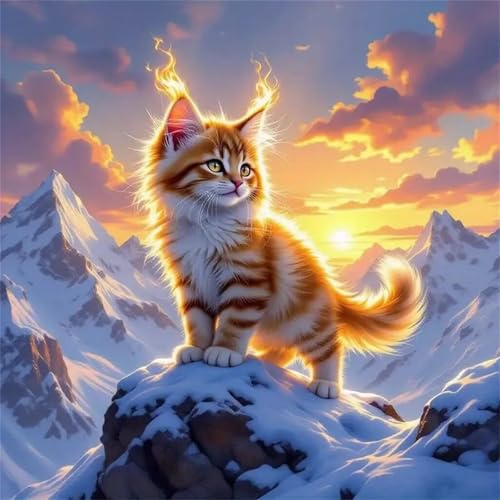 Schnee-Bergkatze Puzzle 300 Teile, Impossible Puzzles Erwachsene 300 Teile, Lernspiel Herausforderung Spielzeug, Farbenfrohes Legespiel für Home Dekoration Schnee-Bergkatze Puzzle 300 Teile, Impossible Puzzles Erwachsene 300 Teile, Lernspiel Herausforderung Spielzeug, Farbenfrohes Legespiel für Home Dekoration von Muaor