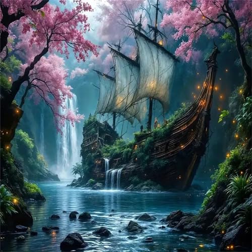 Secret Woods Sailboat Puzzle 300 Teile, Impossible Puzzles Erwachsene 300 Teile, Lernspiel Herausforderung Spielzeug, Farbenfrohes Legespiel für Home Dekoration Secret Woods Sailboat Puzzle 300 Teile, Impossible Puzzles Erwachsene 300 Teile, Lernspiel Herausforderung Spielzeug, Farbenfrohes Legespiel für Home Dekoration von Muaor