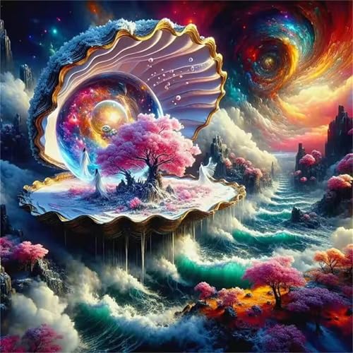Shell-Wave-Szenerie Puzzle 90 Teile, Impossible Puzzles Erwachsene 90 Teile, Lernspiel Herausforderung Spielzeug, Farbenfrohes Legespiel für Home Dekoration Shell-Wave-Szenerie Puzzle 90 Teile, Impossible Puzzles Erwachsene 90 Teile, Lernspiel Herausforderung Spielzeug, Farbenfrohes Legespiel für Home Dekoration von Muaor