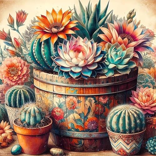Sukkulente Puzzle 300 Teile, Impossible Puzzles Erwachsene 300 Teile, Lernspiel Herausforderung Spielzeug, Farbenfrohes Legespiel für Home Dekoration Sukkulente Puzzle 300 Teile, Impossible Puzzles Erwachsene 300 Teile, Lernspiel Herausforderung Spielzeug, Farbenfrohes Legespiel für Home Dekoration von Muaor