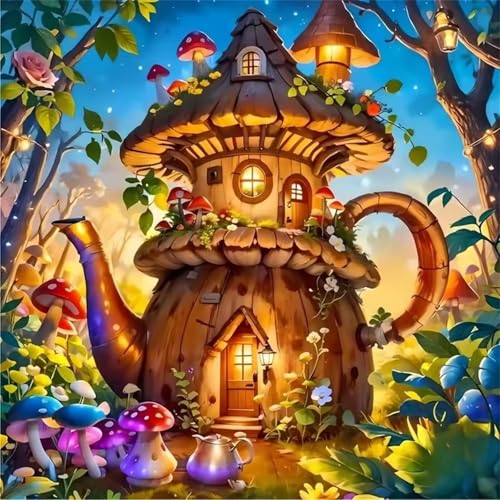 Teekanne Blockhütte Puzzle 300 Teile, Impossible Puzzles Erwachsene 300 Teile, Lernspiel Herausforderung Spielzeug, Farbenfrohes Legespiel für Home Dekoration Teekanne Blockhütte Puzzle 300 Teile, Impossible Puzzles Erwachsene 300 Teile, Lernspiel Herausforderung Spielzeug, Farbenfrohes Legespiel für Home Dekoration von Muaor
