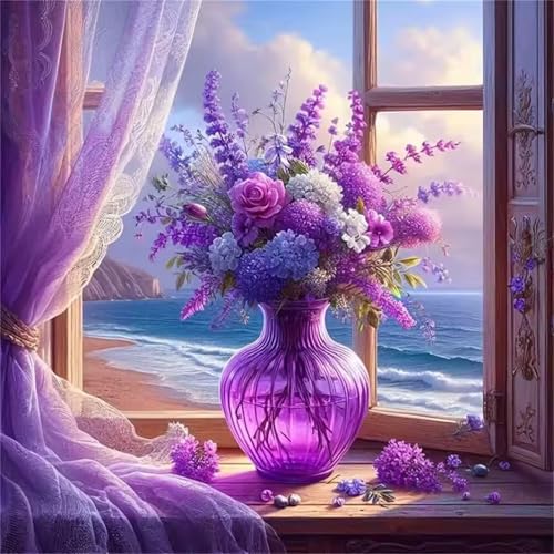 Vase am Meer Puzzle 300 Teile, Impossible Puzzles Erwachsene 300 Teile, Lernspiel Herausforderung Spielzeug, Farbenfrohes Legespiel für Home Dekoration Vase am Meer Puzzle 300 Teile, Impossible Puzzles Erwachsene 300 Teile, Lernspiel Herausforderung Spielzeug, Farbenfrohes Legespiel für Home Dekoration von Muaor
