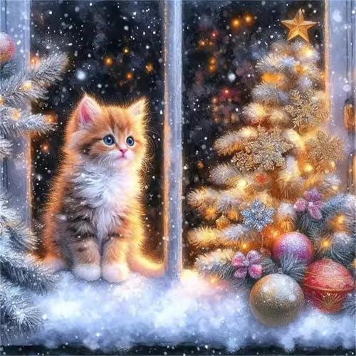 Weihnachtskatze Puzzle 120 Teile Erwachsene,Puzzles für Erwachsene,Lernspiel Herausfordernde Familie Spiele Aktivität Geschenke für Frauen,Geschenke für Männer Weihnachtskatze Puzzle 120 Teile Erwachsene,Puzzles für Erwachsene,Lernspiel Herausfordernde Familie Spiele Aktivität Geschenke für Frauen,Geschenke für Männer von Muaor