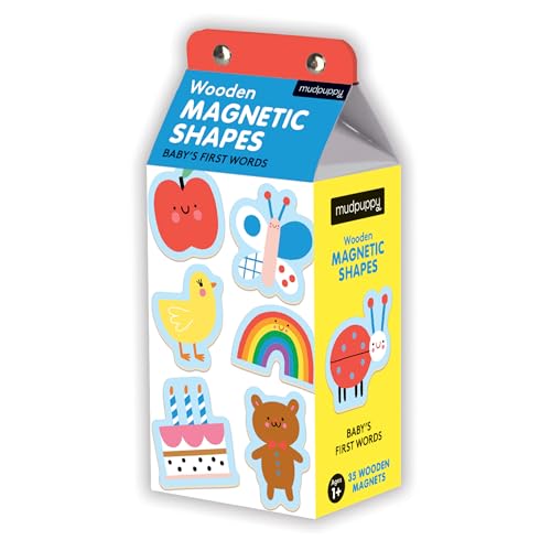 Baby's First Words Wooden Magnetic Shapes Baby's First Words Wooden Magnetic Shapes von MudPuppy