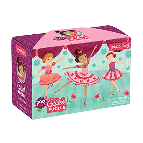 Ballerinas Glitter Puzzle: 100 Pieces von MudPuppy