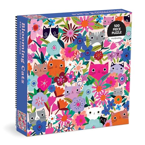 Blooming Cats 500 Piece Family Puzzle Blooming Cats 500 Piece Family Puzzle von MudPuppy