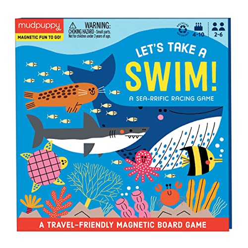 Let's Take a Swim Magnetic Board Game von MudPuppy