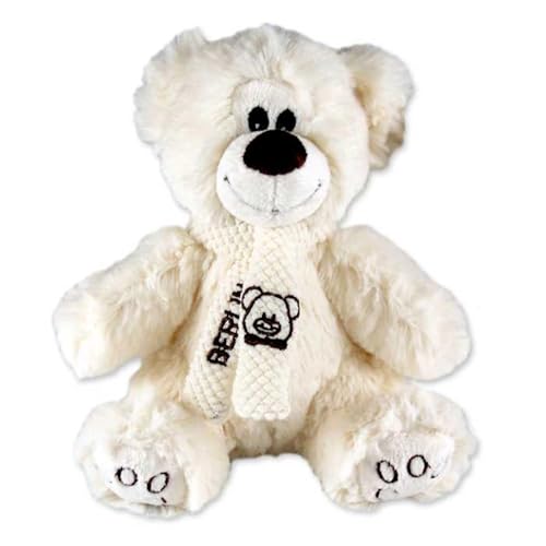 Muddastadt Kuscheliger Berlin-Teddy mit Schal, Weiss 15cm Muddastadt Kuscheliger Berlin-Teddy mit Schal, Weiss 15cm von Muddastadt