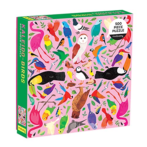 Kaleido-Birds Puzzle: 500 Piece 20 X 20 von MudPuppy