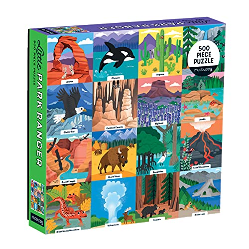 Little Park Ranger Family Puzzle: 500 Piece von Mudpuppy