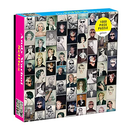 Andy Warhol Selfies Puzzle in a Square Box: 1000 Pieces von Galison