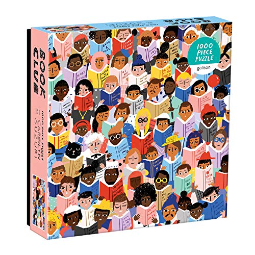 Book Club 1000 Piece Puzzle in a Square Box von Galison