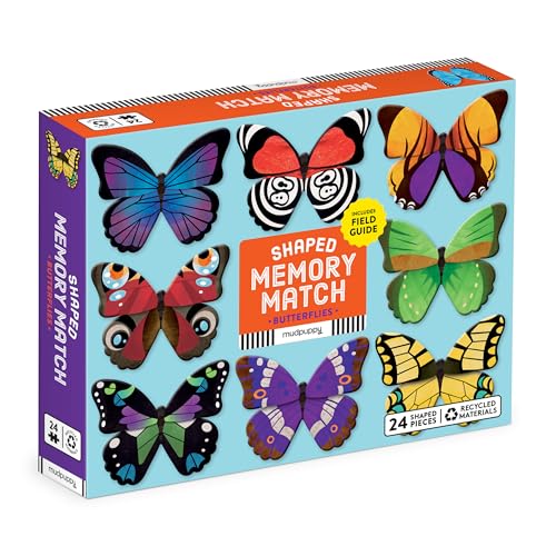 Butterflies Shaped Memory Match von MudPuppy