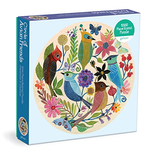 Galison 9780735373150 Circle of Avian Friends Jigsaw Puzzle von Galison