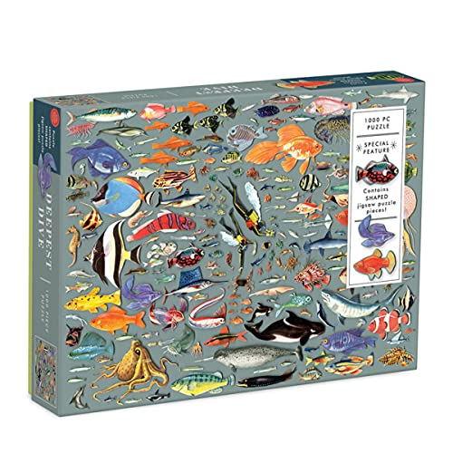 Deepest Dive 1000 Piece Puzzle with Shaped Pieces von Galison