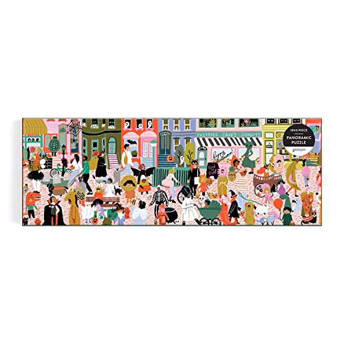 Galison 9780735371972 Fall Parade Aliens Jigsaw Puzzle, Multicoloured, 1000 Pieces von Galison