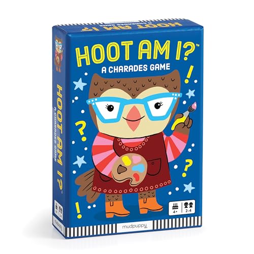 Hoot am I? Charades Card Game von Mudpuppy Press