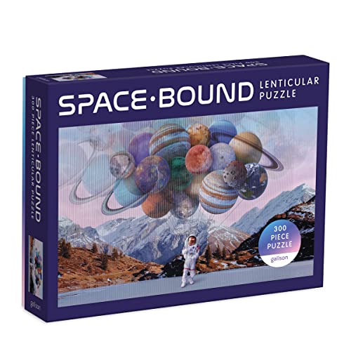 Space Bound 300 Piece Lenticular Puzzle von Mudpuppy Press