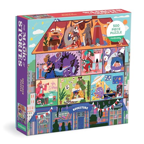 The Magic of Stories 500 Piece Family Puzzle von Mudpuppy Press