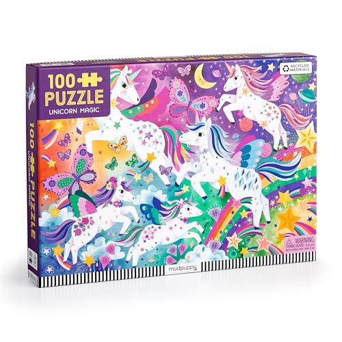 Unicorn Magic 100 Piece Puzzle von MudPuppy