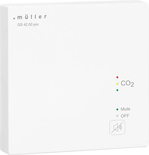 Müller GS 42.00 pro Luftgütesensor netzbetrieben detektiert Kohlendioxid von Müller