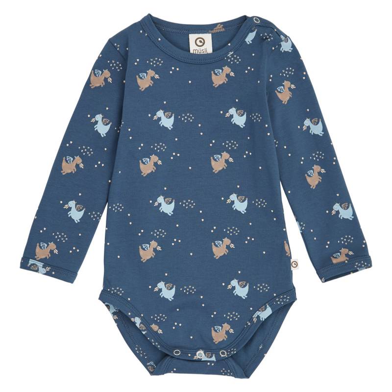 Müsli by green Cotton - Body "kleiner Drache" baby navy 92 Müsli by green Cotton - Body "kleiner Drache" baby navy 92 von Müsli by green Cotton