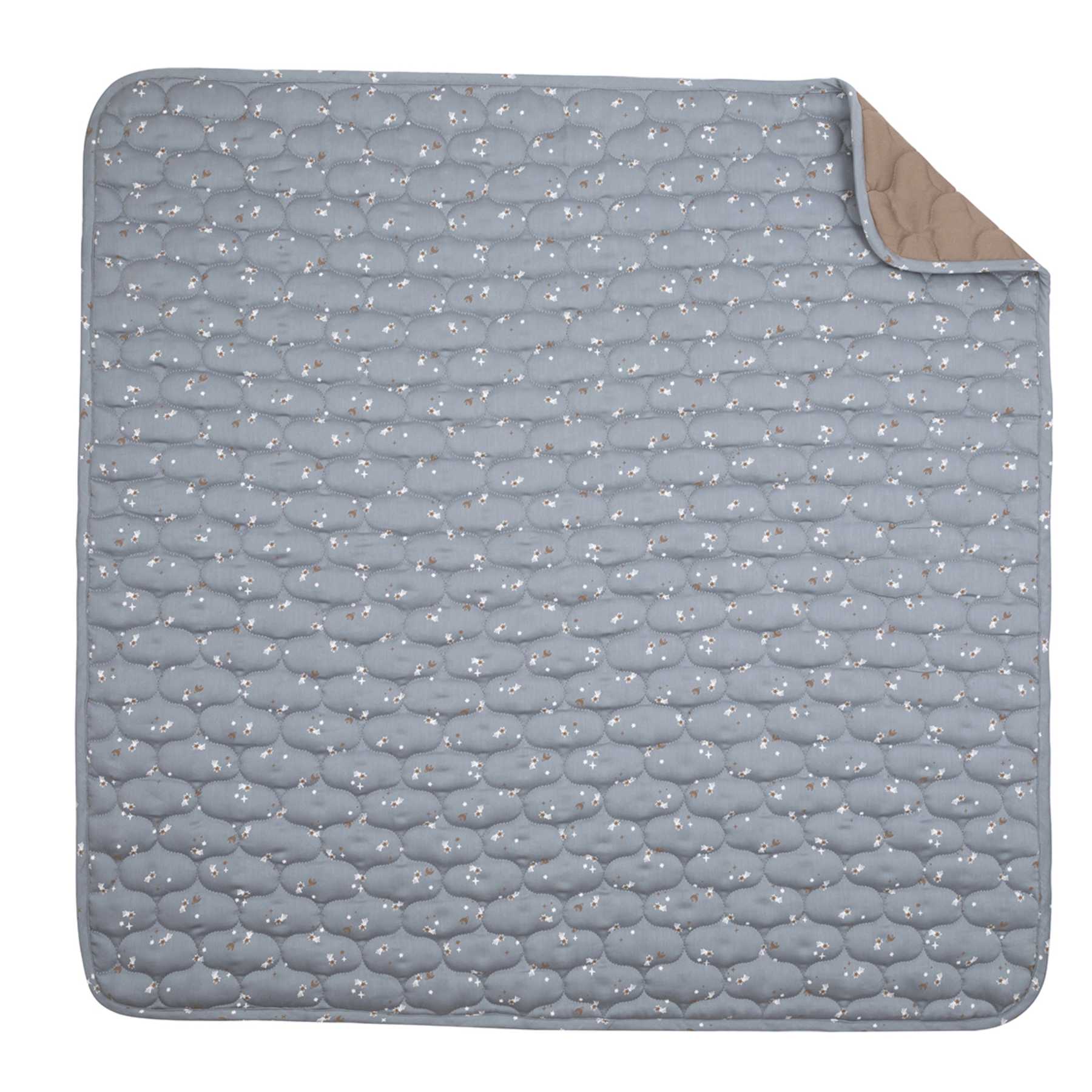 Müsli by green Cotton - Krabbeldecke „Flora“ 90x90 cm jasmin blue Müsli by green Cotton - Krabbeldecke „Flora“ 90x90 cm jasmin blue von Müsli by green Cotton