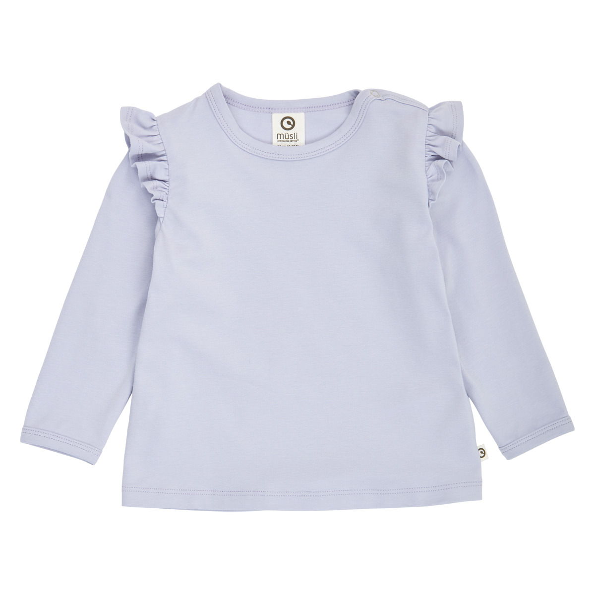 Müsli by green Cotton - Langarmshirt mit Rüschen baby mauve 80 Müsli by green Cotton - Langarmshirt mit Rüschen baby mauve 80 von Müsli by green Cotton