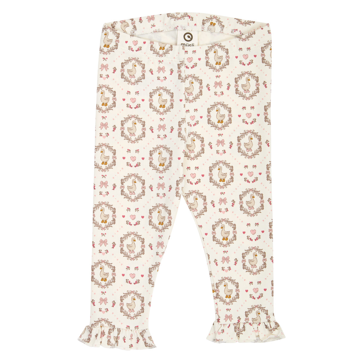 Müsli by green Cotton - Sweat- Leggings "royale Gans" mit Rüschendetails baby cream 80 Müsli by green Cotton - Sweat- Leggings "royale Gans" mit Rüschendetails baby cream 80 von Müsli by green Cotton