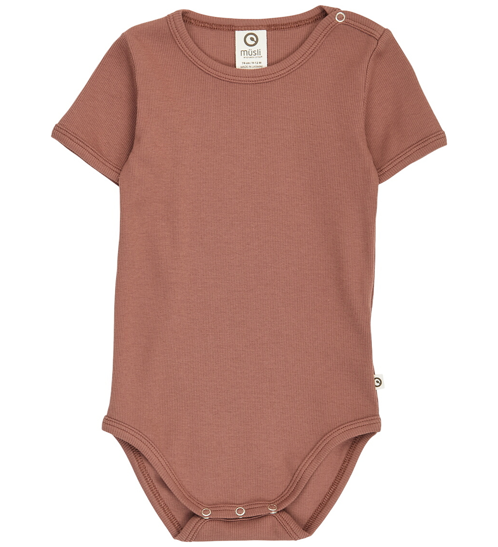 Müsli Body k/ä - Rib - Cozy Ich - Pekannuss - Müsli - 62 - Body K/Ä Müsli Body k/ä - Rib - Cozy Ich - Pekannuss - Müsli - 62 - Body K/Ä von Müsli